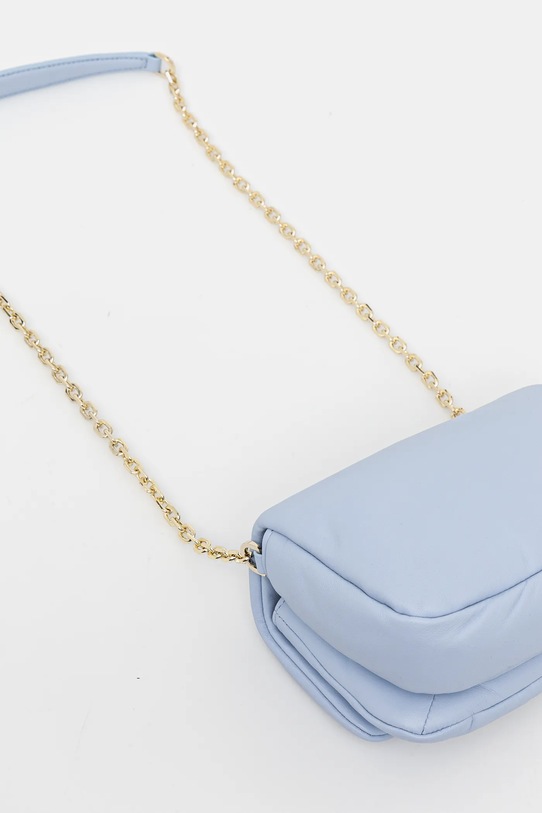 Akcesoria Patrizia Pepe torebka skórzana 8B0219.L113 niebieski