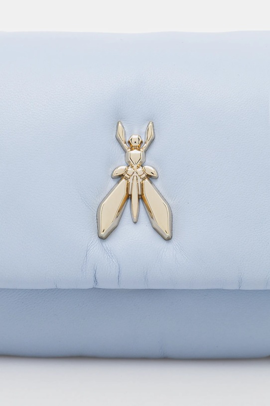 Patrizia Pepe torebka skórzana niebieski 8B0219.L113