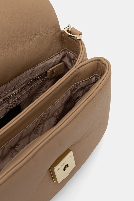 Patrizia Pepe torebka skórzana 8B0219.L113 beżowy