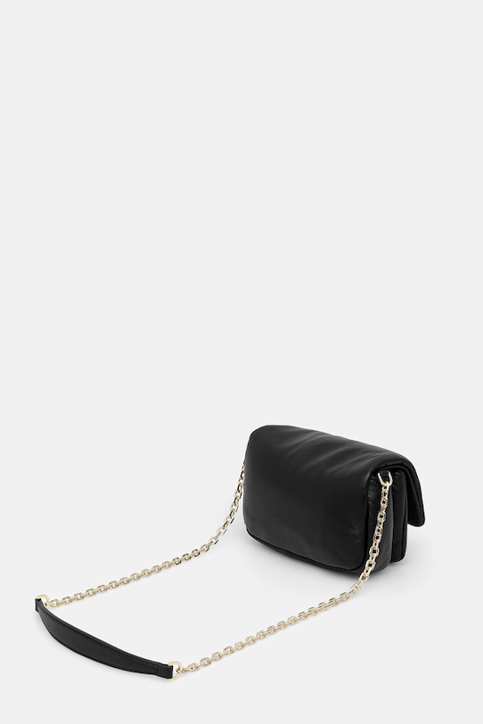 Akcesoria Patrizia Pepe torebka skórzana 8B0219.L113 czarny