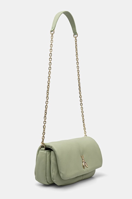 Кожаная сумочка Patrizia Pepe 8B0220.L113 зелёный SS25