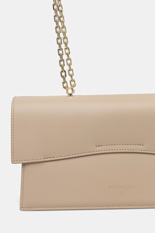 Doplňky Kožená kabelka Patrizia Pepe 8B0225.L061 béžová