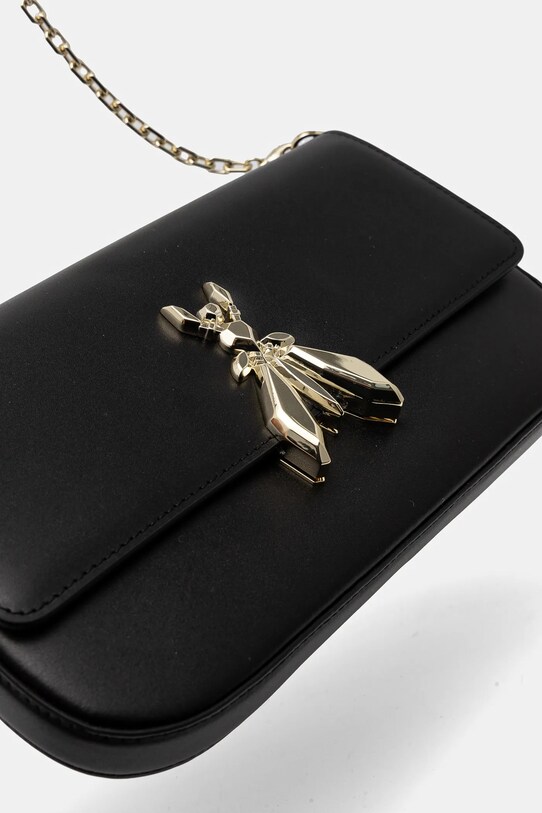 Кожаная сумочка Patrizia Pepe чёрный 8B0229.L061