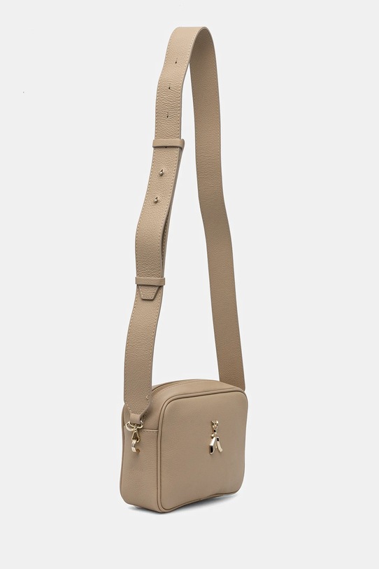 Kožená kabelka Patrizia Pepe 8B0232.L001 béžová SS25