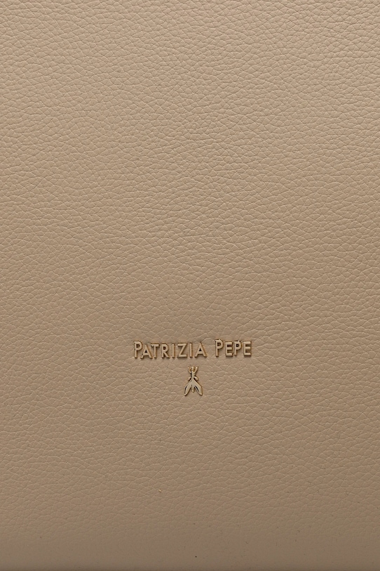 Patrizia Pepe torebka skórzana 8B0235.L001 beżowy