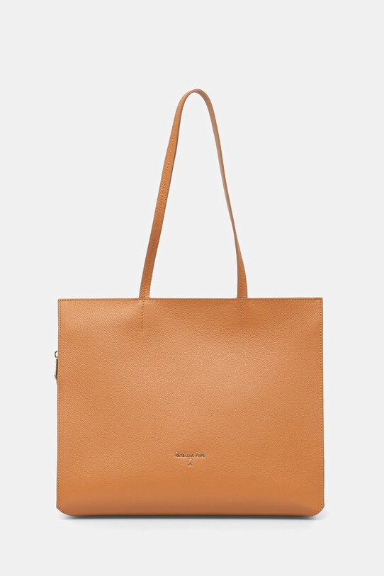 Patrizia Pepe poseta de piele uni maro 8B0235.L001