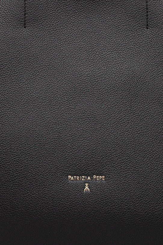 Patrizia Pepe torebka skórzana czarny 8B0235.L001