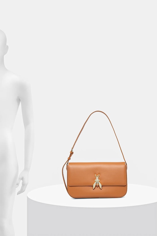 Patrizia Pepe torebka skórzana 8B0238.L061 brązowy