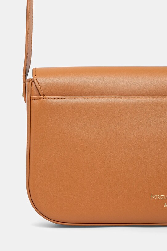 Accesorii Patrizia Pepe poseta de piele 8B0238.L061 maro