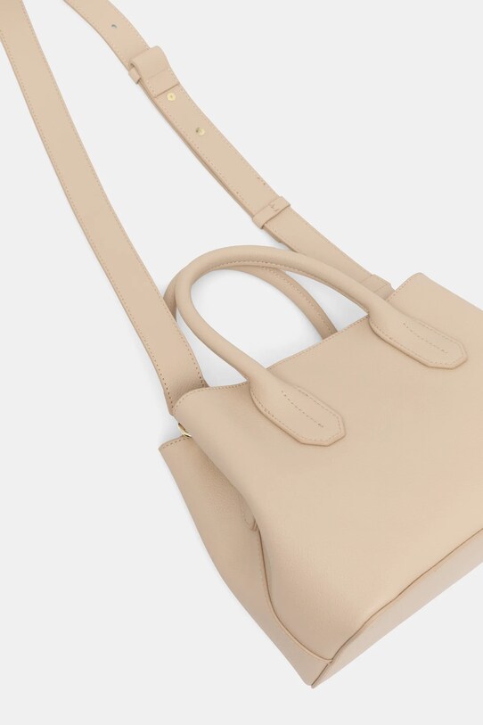 Accesorii Patrizia Pepe poseta de piele 8B0240.L001 bej