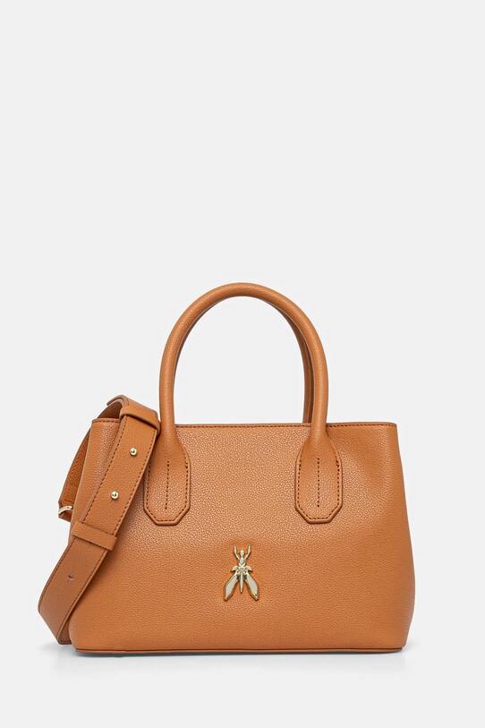 Patrizia Pepe poseta de piele uni maro 8B0240.L001