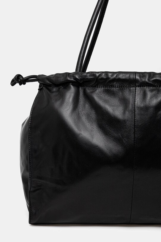 Accesorii Patrizia Pepe poseta de piele 8B0248.L147 negru
