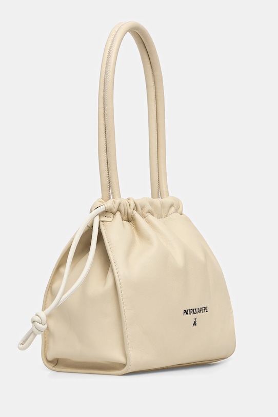 Кожаная сумочка Patrizia Pepe 8B0251.L147 бежевый SS25