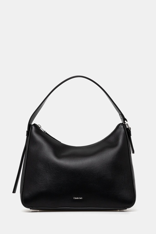 Kabelka Calvin Klein imitácia kože čierna K60K612770