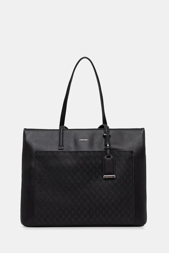 Calvin Klein poseta incape in A4 negru K60K612774