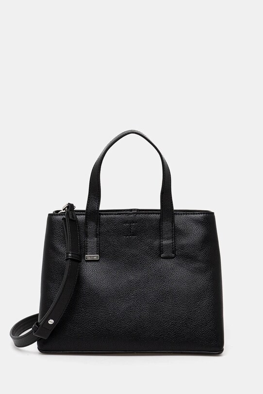 Kabelka Calvin Klein jednofarebný čierna K60K612781