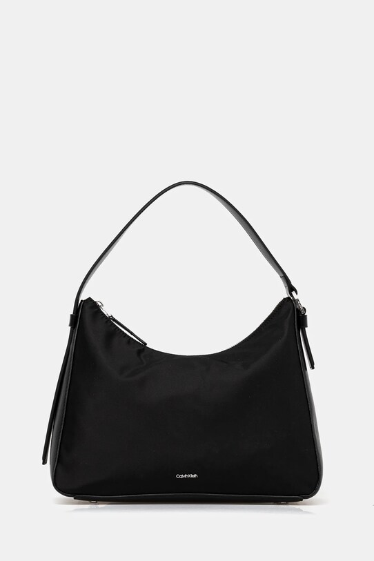 Kabelka Calvin Klein hladký černá K60K612797