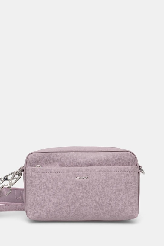 Kabelka Calvin Klein hladký fialová K60K612802
