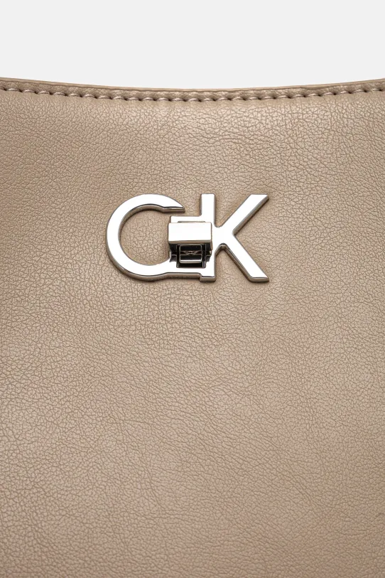 Calvin Klein torebka beżowy K60K612803
