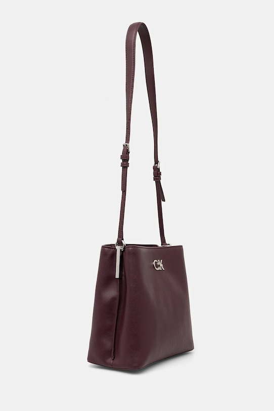 Calvin Klein torebka K60K612803 bordowy SS25