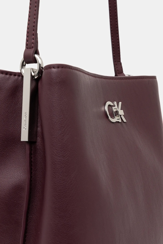 Calvin Klein torebka bordowy K60K612803