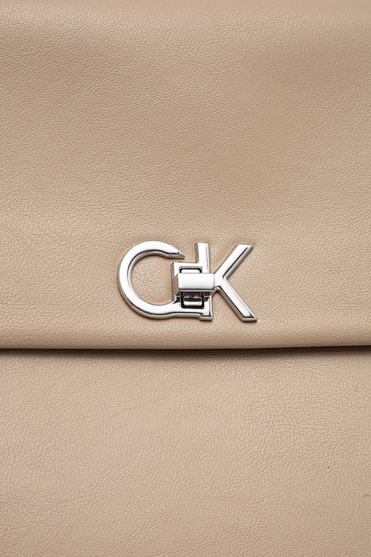 Kabelka Calvin Klein béžová K60K612811