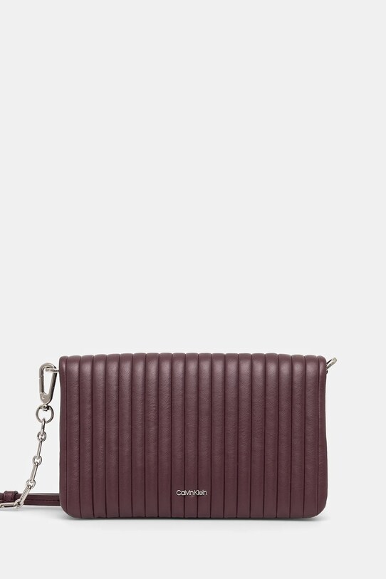 Сумочка Calvin Klein не вміщує А4 бордо K60K613079