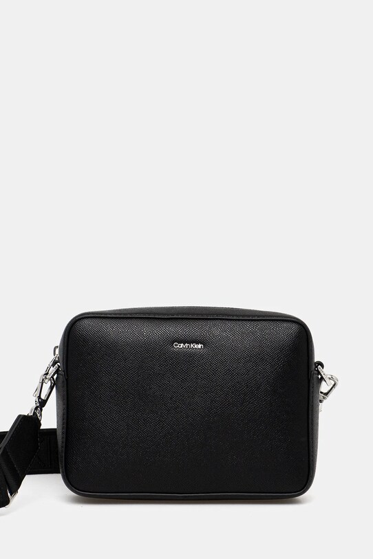 Calvin Klein torebka nie mieści A4 czarny K60K613084