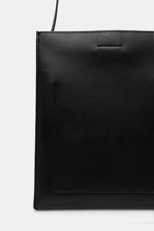 Akcesoria Calvin Klein torebka skórzana LV04F3005G czarny