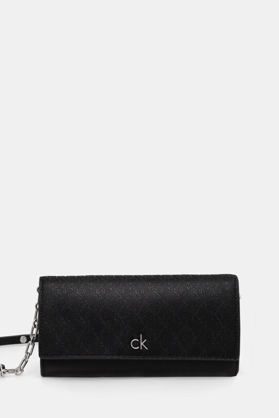 Calvin Klein portofel sintetic negru K60K612853