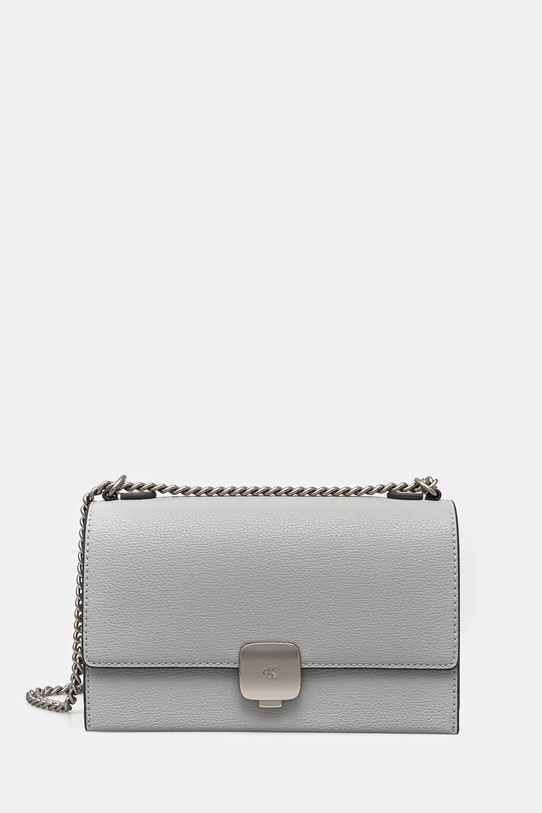 Kabelka Calvin Klein Jeans imitácia kože sivá K60K612715