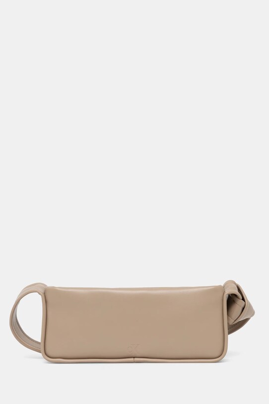 Сумочка Calvin Klein Jeans не вмещает А4 бежевый K60K613055