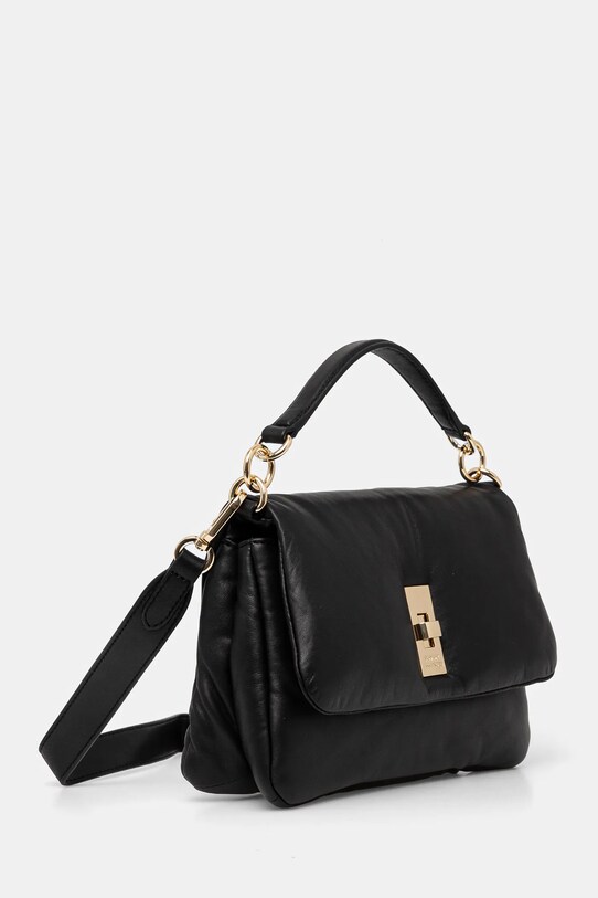 Tommy Hilfiger borsa a mano in pelle AW0AW16885 nero SS25