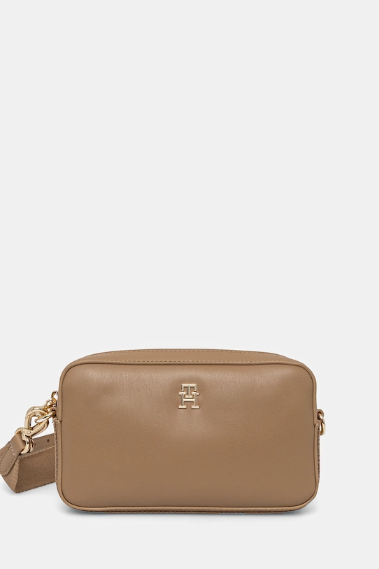 Kabelka Tommy Hilfiger nevejde se A4 béžová AW0AW16894