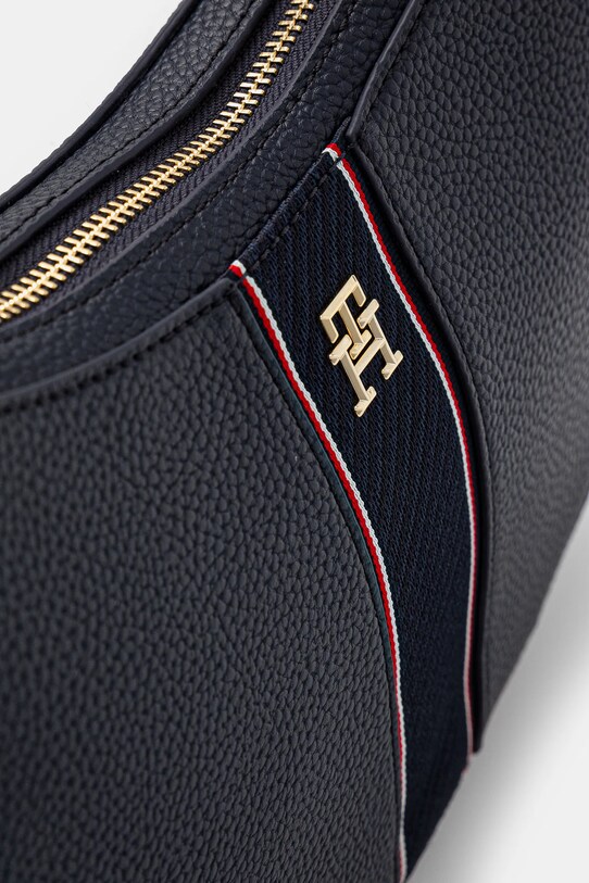 Kabelka Tommy Hilfiger tmavomodrá AW0AW16899
