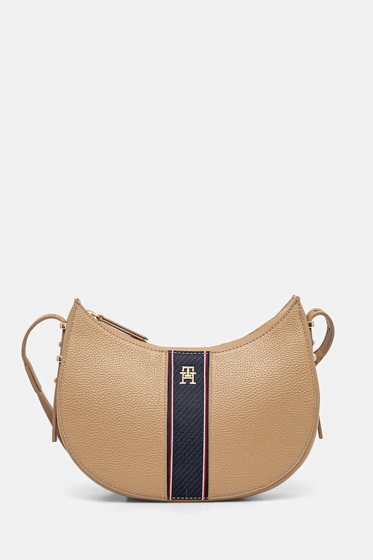Tommy Hilfiger torebka aplikacja beżowy AW0AW16899