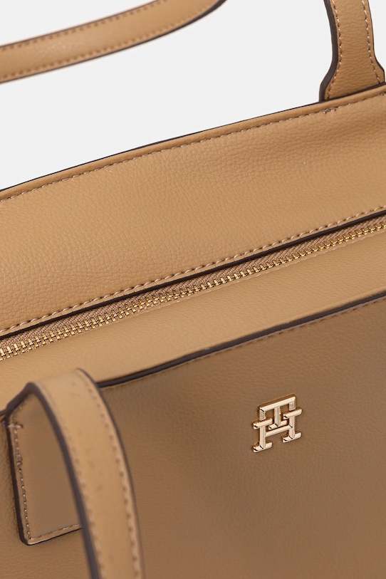 Kabelka Tommy Hilfiger béžová AW0AW16905