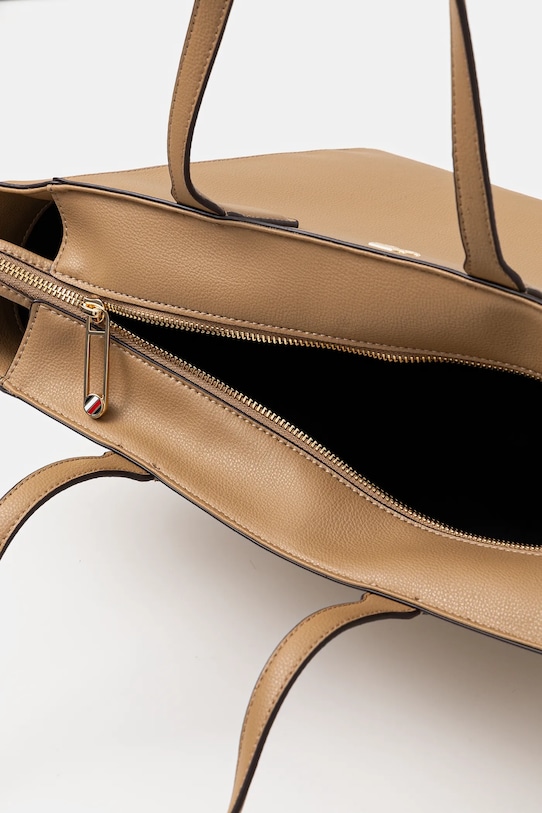 Kabelka Tommy Hilfiger AW0AW16905 béžová