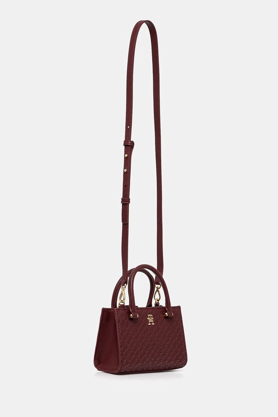 Kabelka Tommy Hilfiger AW0AW16932 burgundské SS25