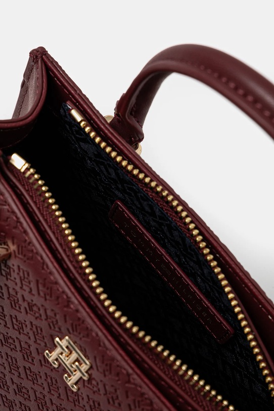 Kabelka Tommy Hilfiger AW0AW16932 burgundské