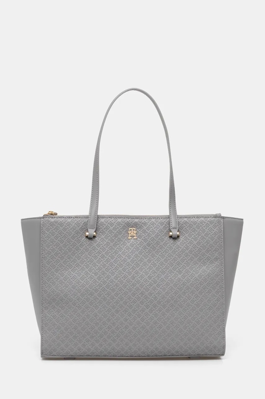 Torba Tommy Hilfiger bez remena siva AW0AW16948