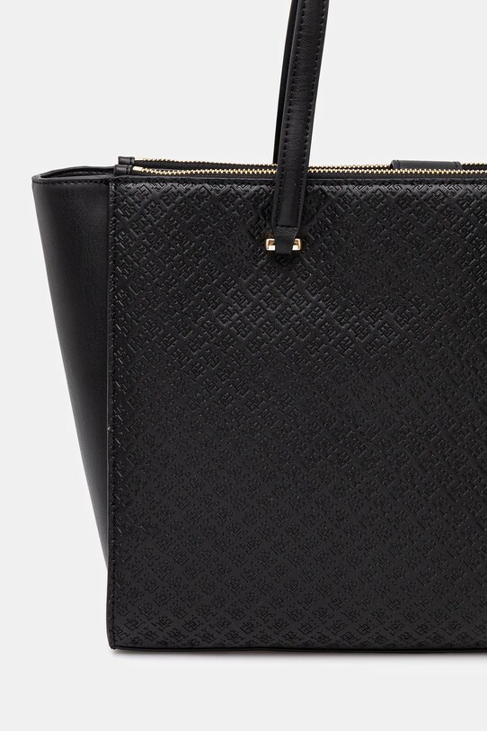 Τσάντα Tommy Hilfiger μαύρο AW0AW16948