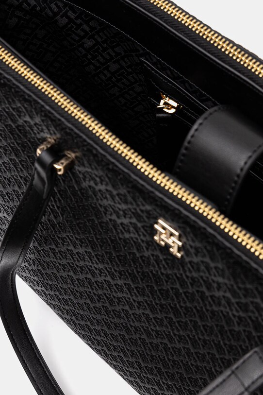 Τσάντα Tommy Hilfiger AW0AW16948 μαύρο