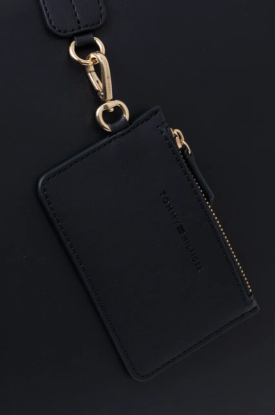 Τσάντα Tommy Hilfiger σκούρο μπλε AW0AW17333
