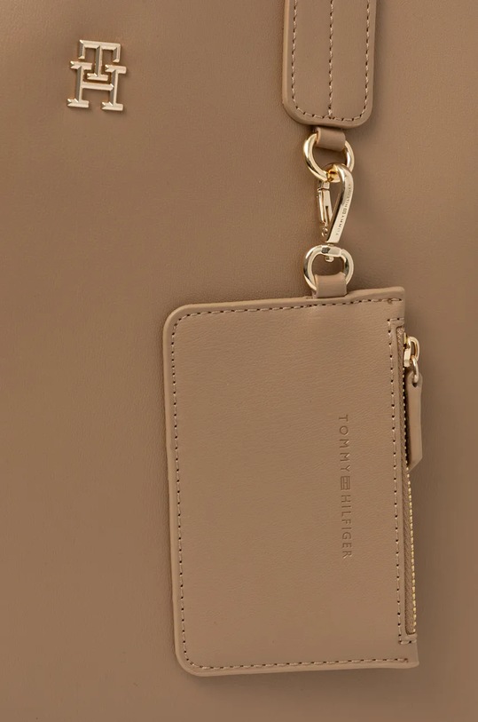 Kabelka Tommy Hilfiger béžová AW0AW17335