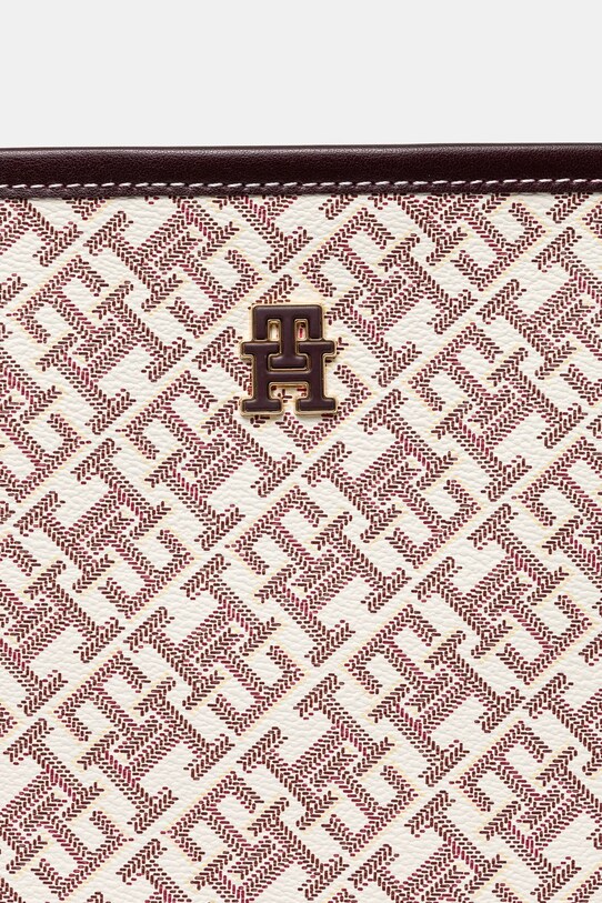 Kabelka Tommy Hilfiger AW0AW17342 burgundské