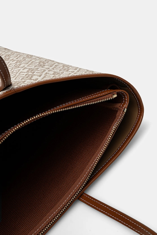 Τσάντα Tommy Hilfiger AW0AW17379 μπεζ