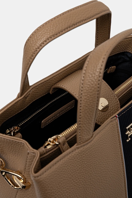 Kabelka Tommy Hilfiger AW0AW16873 béžová