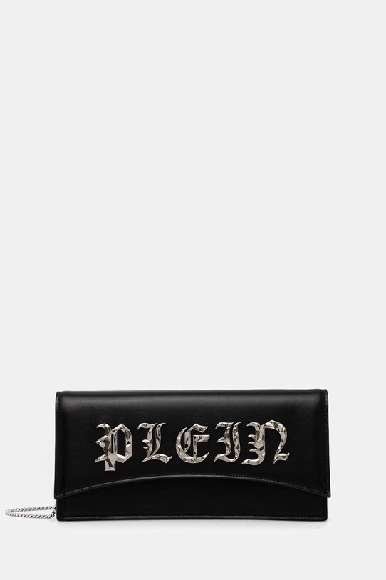 Кожаная сумка Philipp Plein аппликация чёрный SAEA.WBA2020.PLE075N