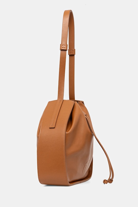 Forte Forte torebka skórzana 13666.my.bag brązowy SS25